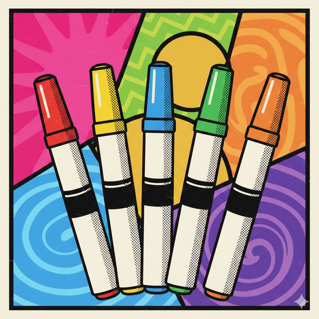 Markeerstiften collectie